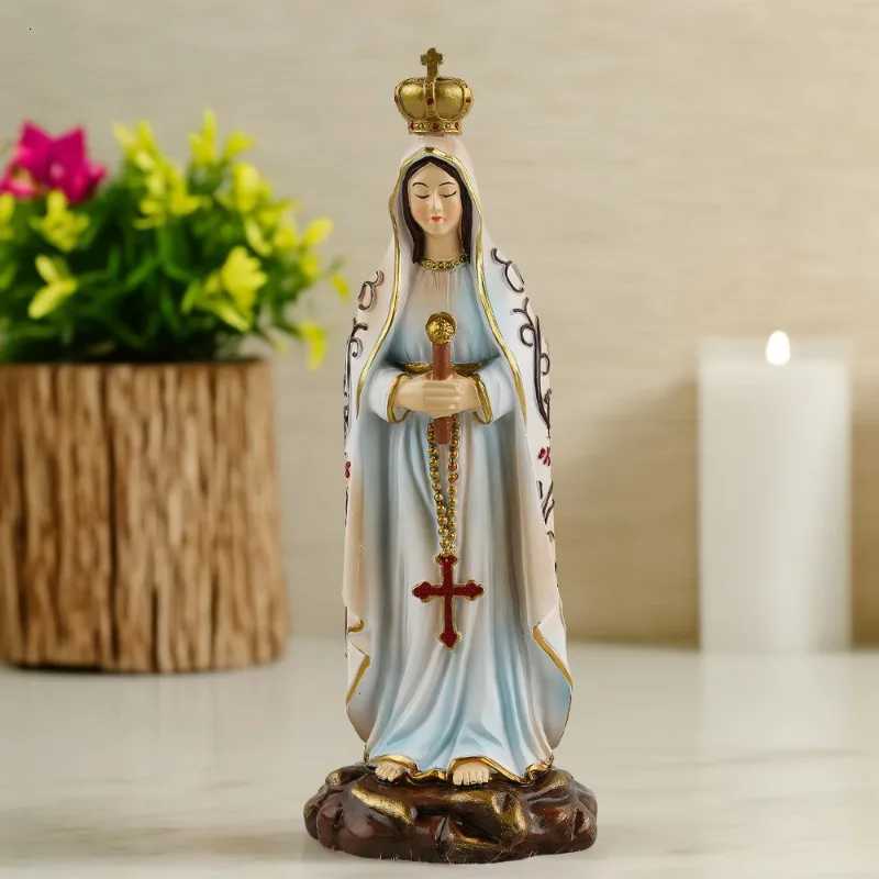 Nativity of The Virgin Mary He Accessories Church Tabletop Resin Scpture Decoration Living Ro Decorative Figurines H251129