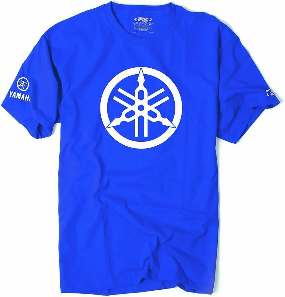 T shirt for Mens YAMAHA 2D Tuning Fork Graphic Tee Casual Tops Clothes Short sleeve simple fashion