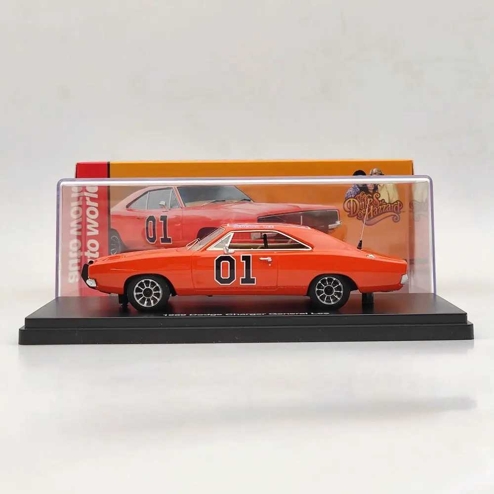 Auto World 143 1969 Charger General Lee Red AWRSS1151 Limited Edition Resin Model Car Collection Toys Gift J251129
