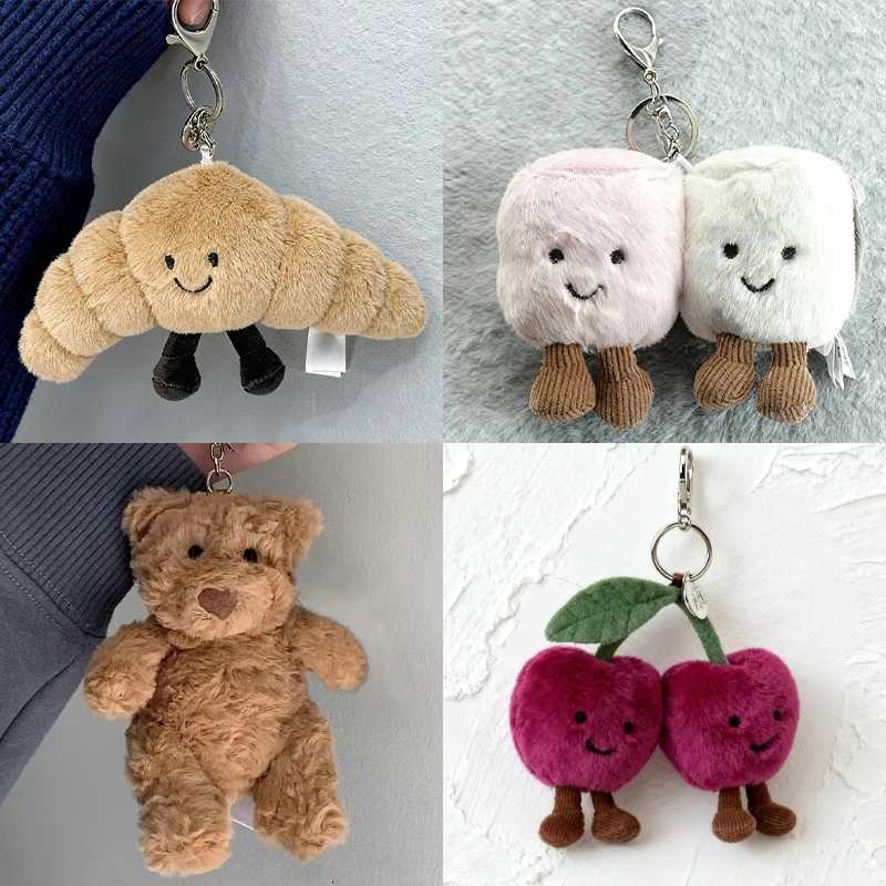 New jelly Cherry Keychain With tag Hangtag Cute bag Charm Perfect as A Holiday Gift For Girls And Women Y251129