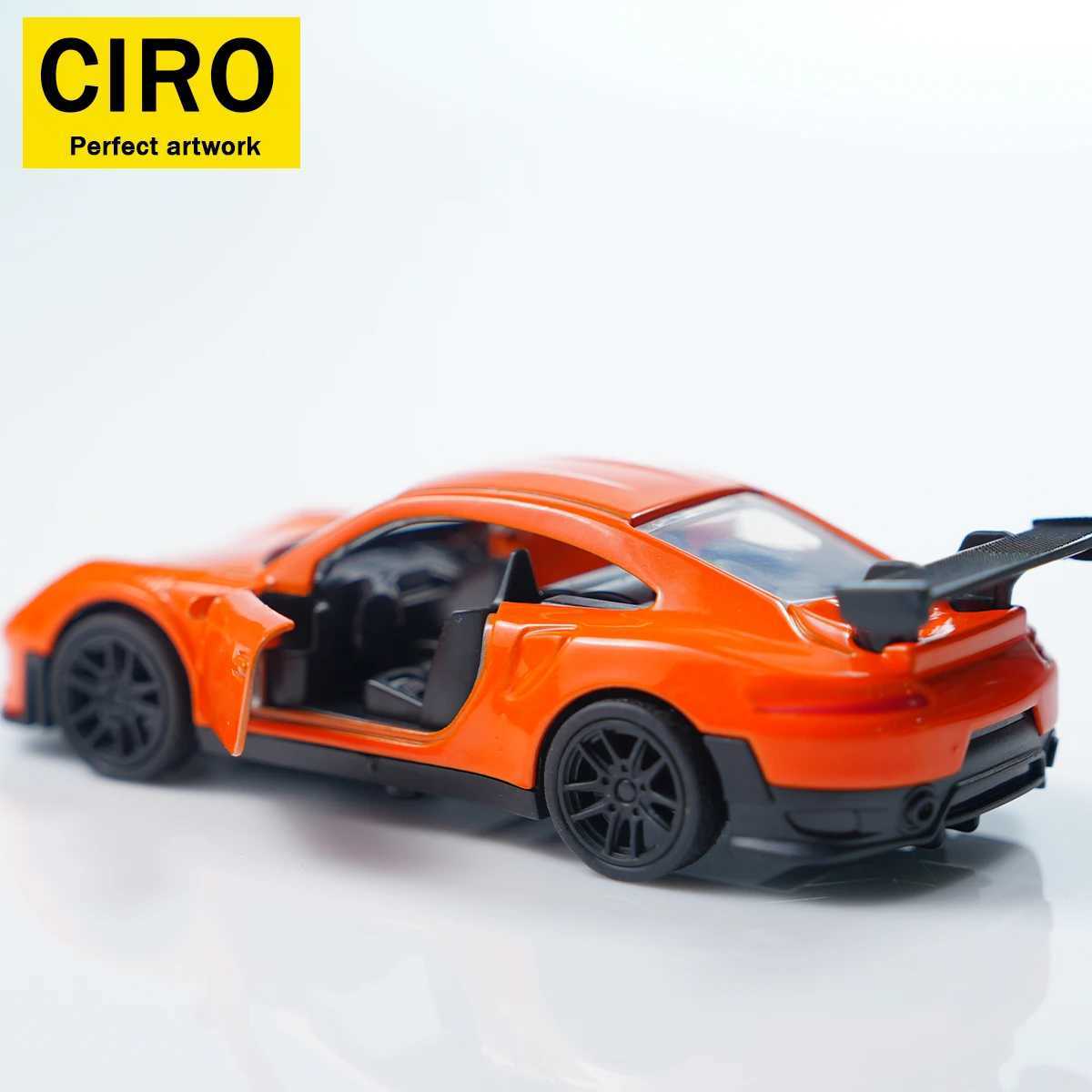 143 Miniature Metal Die-Cast Sports Car Alloy Luxury Two-Door Model Boy Toy Highly Detailed Gift Ornament Display Collection Christmas Gift J251129