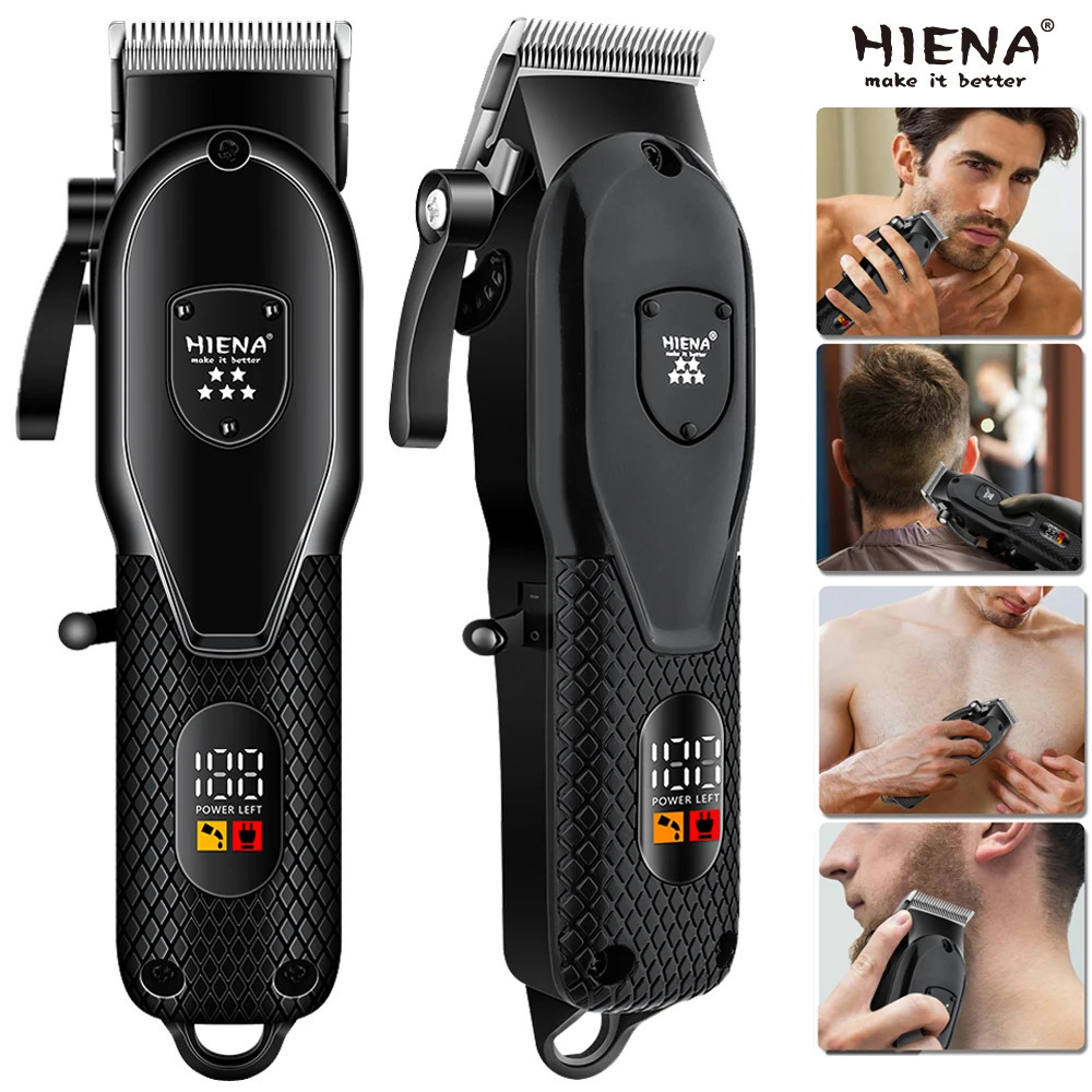 Professional Barber Electric Hair LED display screen UBS charging Trimmer Powerful electric hair clipper trimmer tool 251129 C260312