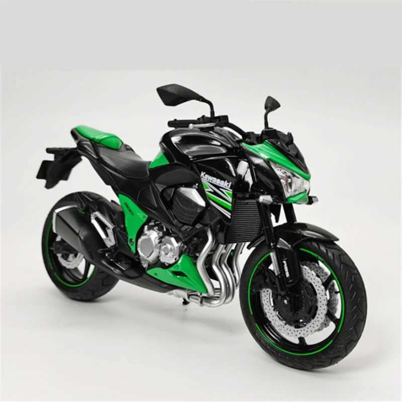 1/12 Kawasaki Ninja Z800 Alloy Racing Cross-country Motorcycle Model Simulation Metal Toy Street Motorcycle Model Childrens Gift J251129
