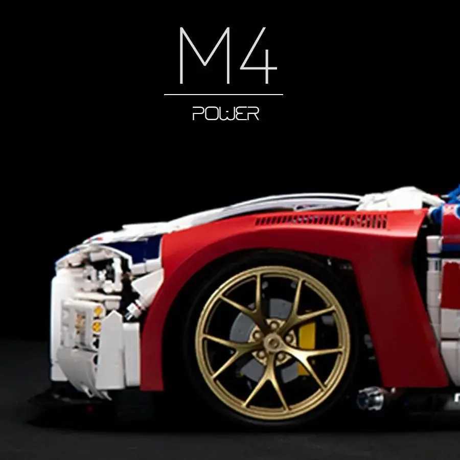 4556PCS MOC Technica M4 Supercars Building Blocks City Speed Super Racing Model Bricks High-Tech Toys Gift for Boys Kid Adult J251129