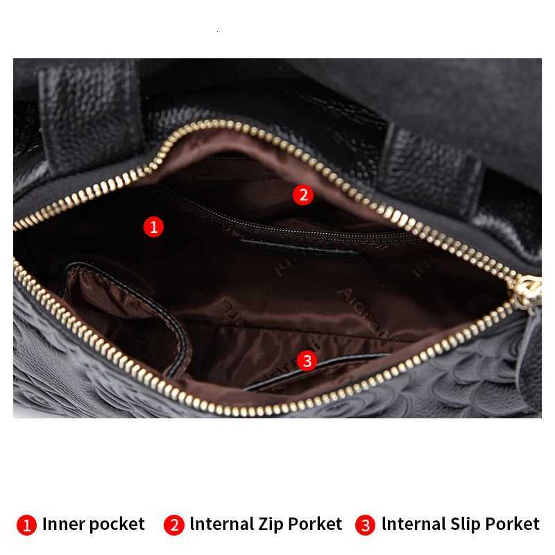 2025 New Fashion Genuine Leather Womens Bag Handbag Big Bag Fashion Cowhide Large Capacity Womens One Shoulder Crossbody Bag K251128