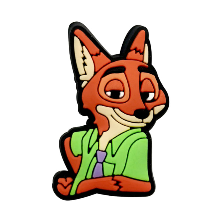 cute cartoon animal shoe charms clog shoe flowers garden decoration buckle shoe part accessories pin