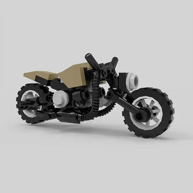 Speed Series Mini Vintage Motorcycle Building Blocks MOC Bike Vehicle Racing Small Particle Assembly Model Kid Toy Birthday Gift J251129
