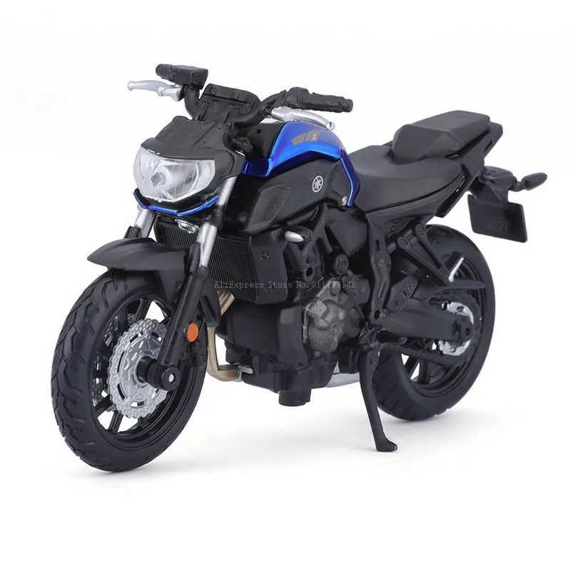 Maisto 118 yamaha MT-07 2018 genuine motorcycle static model die cast car collectible gift toy juguetes toy car J251129
