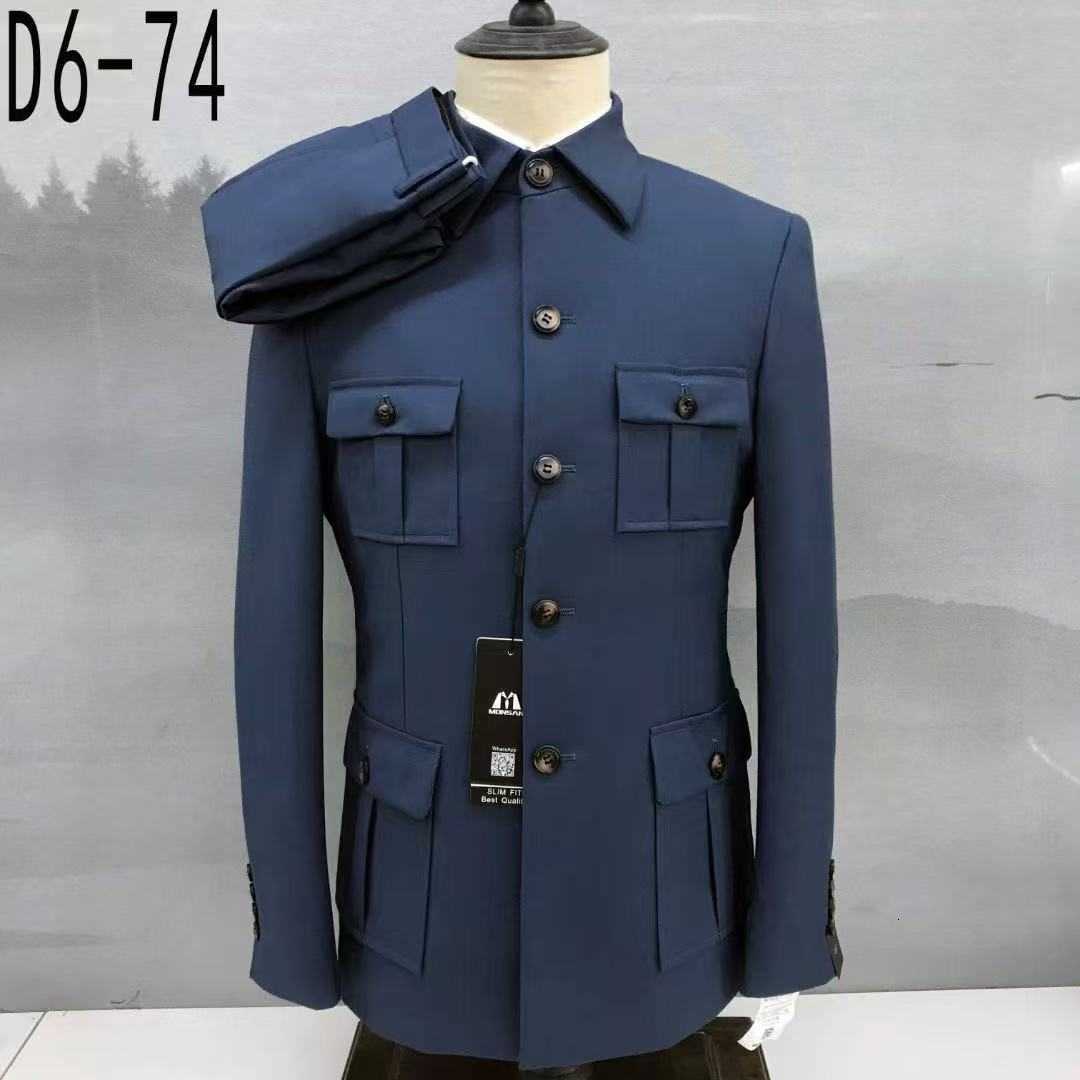 Mens suit 2-piece set (jacket+pants) African/Indian style attire for wedding cocktail birthday Thanksgiving Xmas party tuxedo X250220