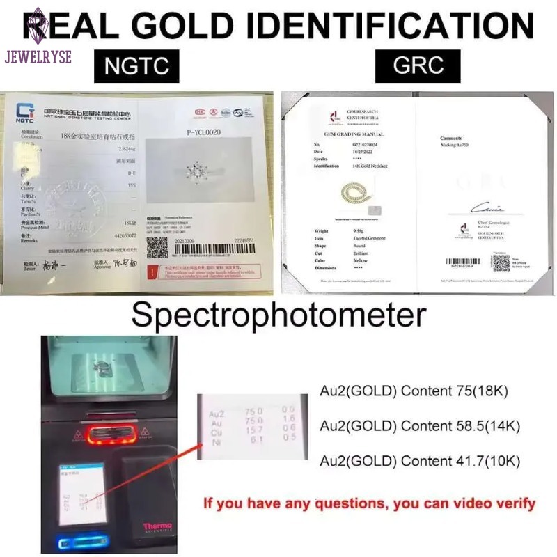 Wholesale Real 10K 14K 18K Solid Gold Moissanite Eternity Engagement Band Ring Iced Out Vvs Lab Grown Diamond Wedding Ring