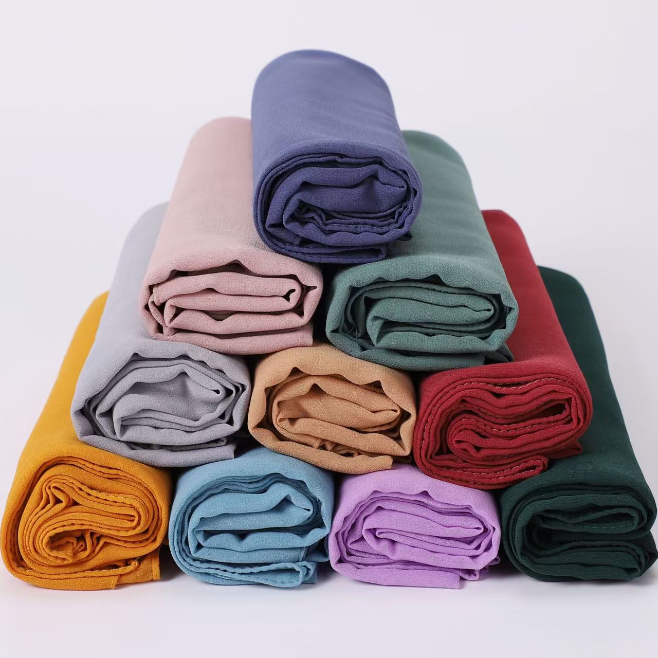 T588 pearl chiffon long scarf hijab Hui ethnic scarf Middle East African headscarf