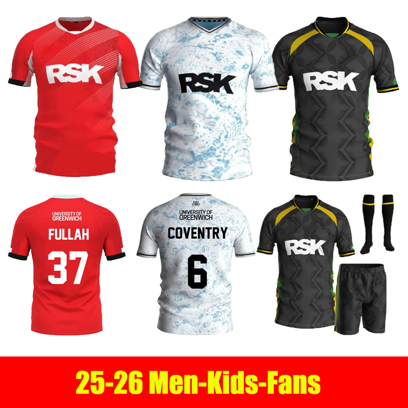 25 26 Charlton Athletic Soccer Jerseys men kids kit 2025 2026 Greg Docherty Andy George Hall COIE LEABURN Home Away Football Shirts Camisas de Futebol666