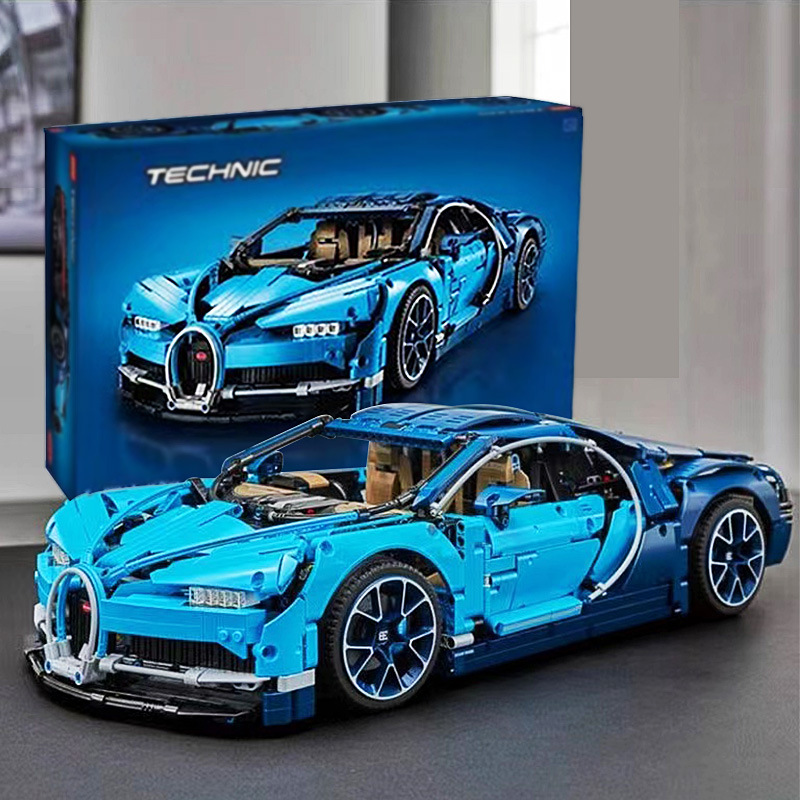 decoration Stock 4031Pcs Chirons Compatible 95968Super Sports Racing Car Building Blocks Set Toys for Kid Bricks Gift