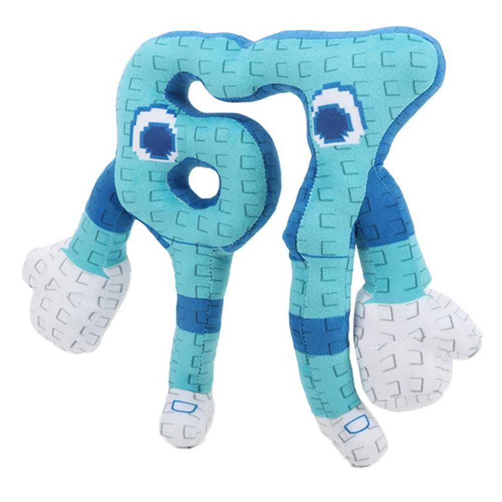 25cm STEAL A BRAINROT Blue No 67 Plush Toy Cute House Dolls Game Surrounding Blue No 67 Toys Soft Toys for Kids Birthday Gifts K251104