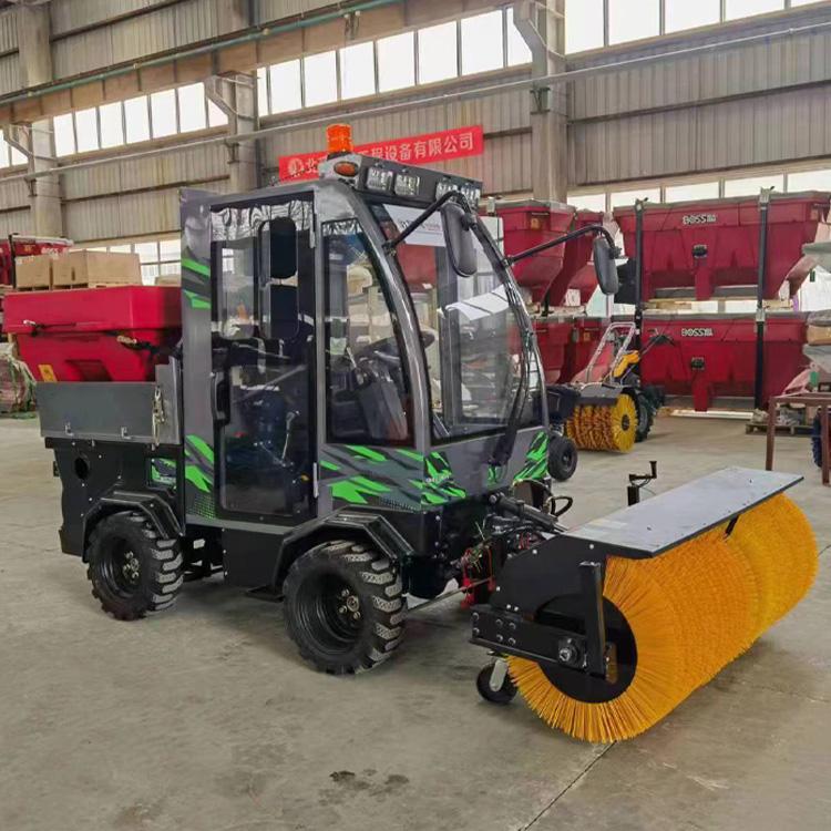 Heavy Duty Snow Sweeper And Thrower For Commercial Applications