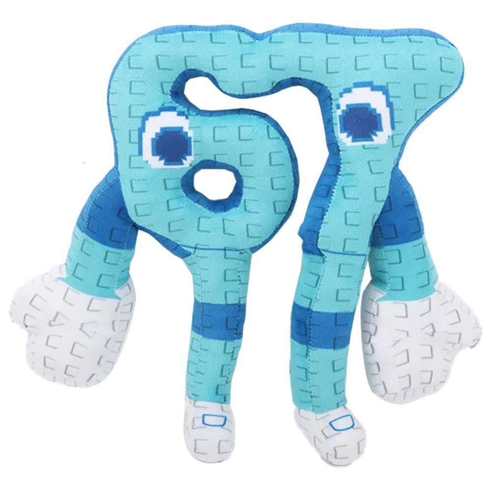 25cm STEAL A BRAINROT Blue No 67 Plush Toy Cute House Dolls Game Surrounding Blue No 67 Toys Soft Toys for Kids Birthday Gifts K251104