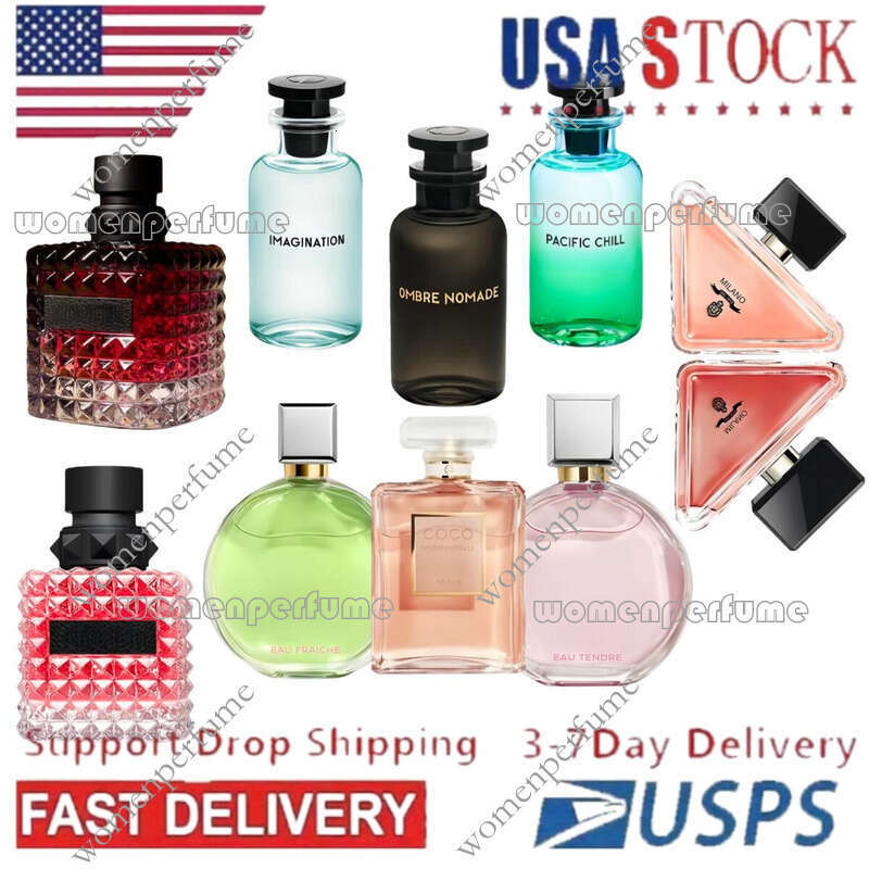 US 3-7 days Designer high quality woman perfumes ivory born in roma cherry spray 100ml Intense Long Lasting Time Good Smell eau de parfum charming fast delivery