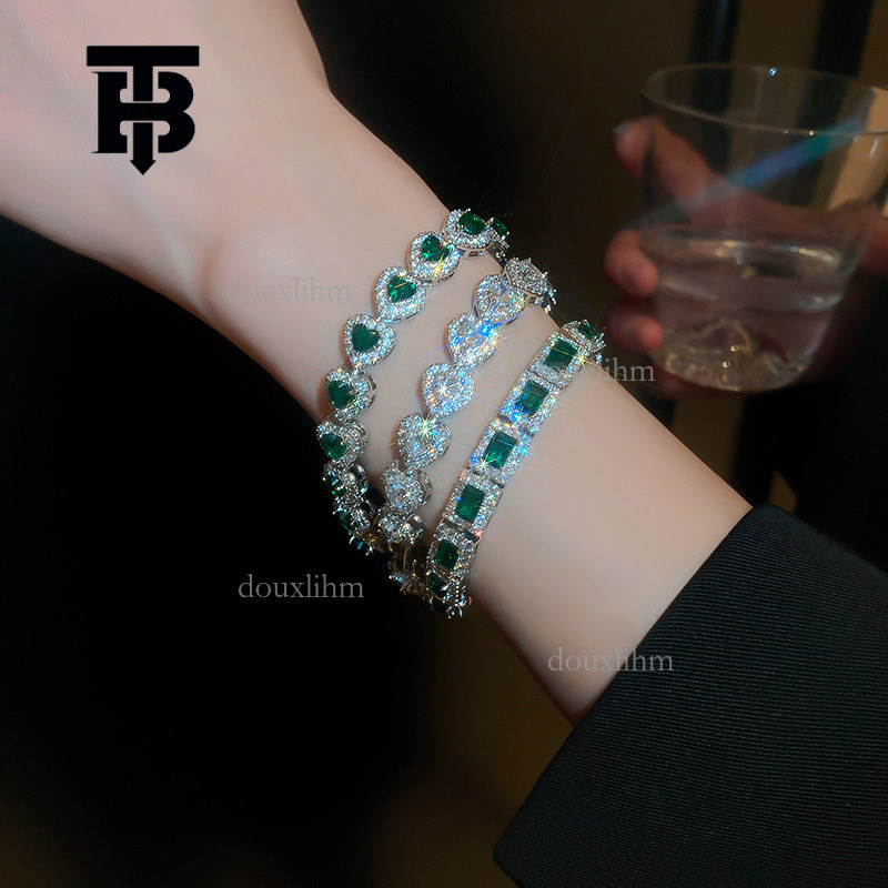 TB BHULAMTE Designer Bohemian Fashion Women's Heart Shaped Bracelet Colorful High End Haoshi Women's Luxury Jewelry Wholesale Accessories