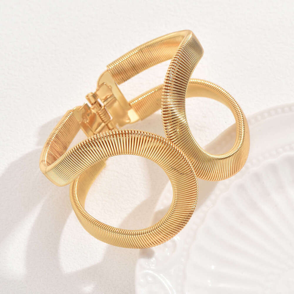 multi layered armband opening bracelet with a highend feel simple niche bracelet fashionable personality temperament and handmade jewelry for women