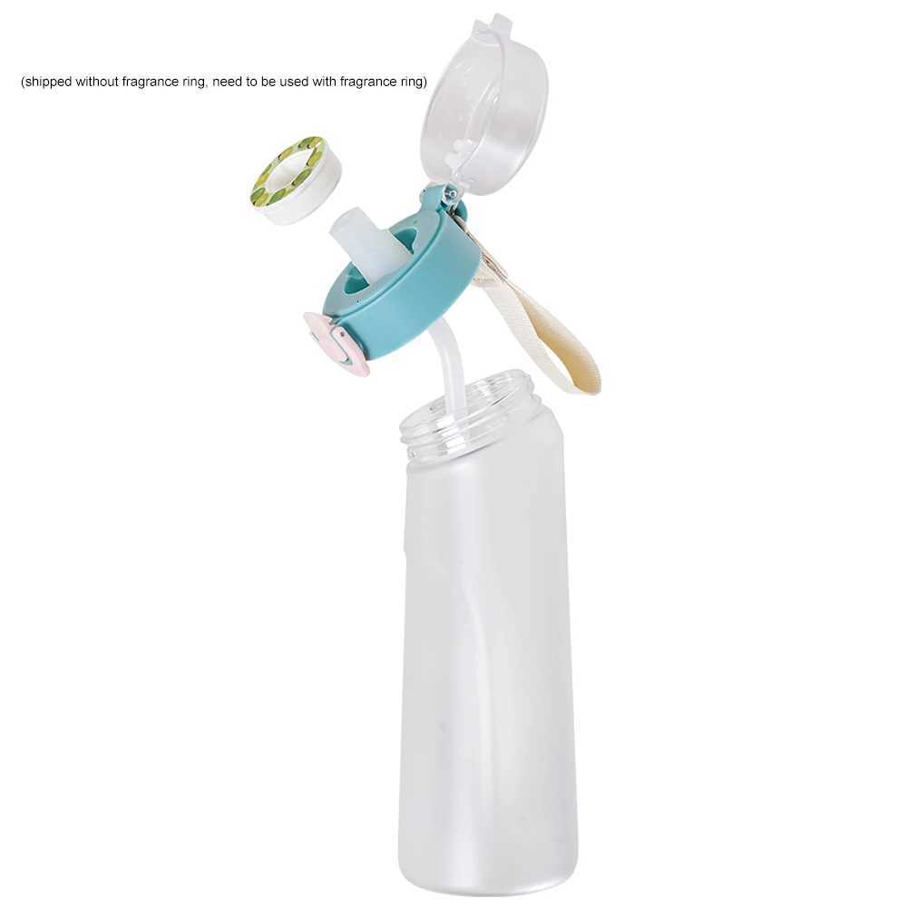 Flavored Water Bottle 650ml Sports Alr Drinking Bottle 7 Fruit Fragrance Pods Water Cup for Outdoor Camping Fitness FashionT251129