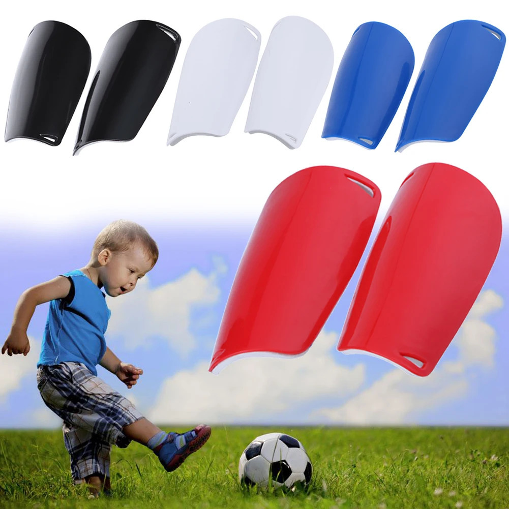 220Pcs Soccer Shin Guards Football Protectors Pad Adult Kids Shinguards Set Antislip Shield Training Leg Protective Gear 251129