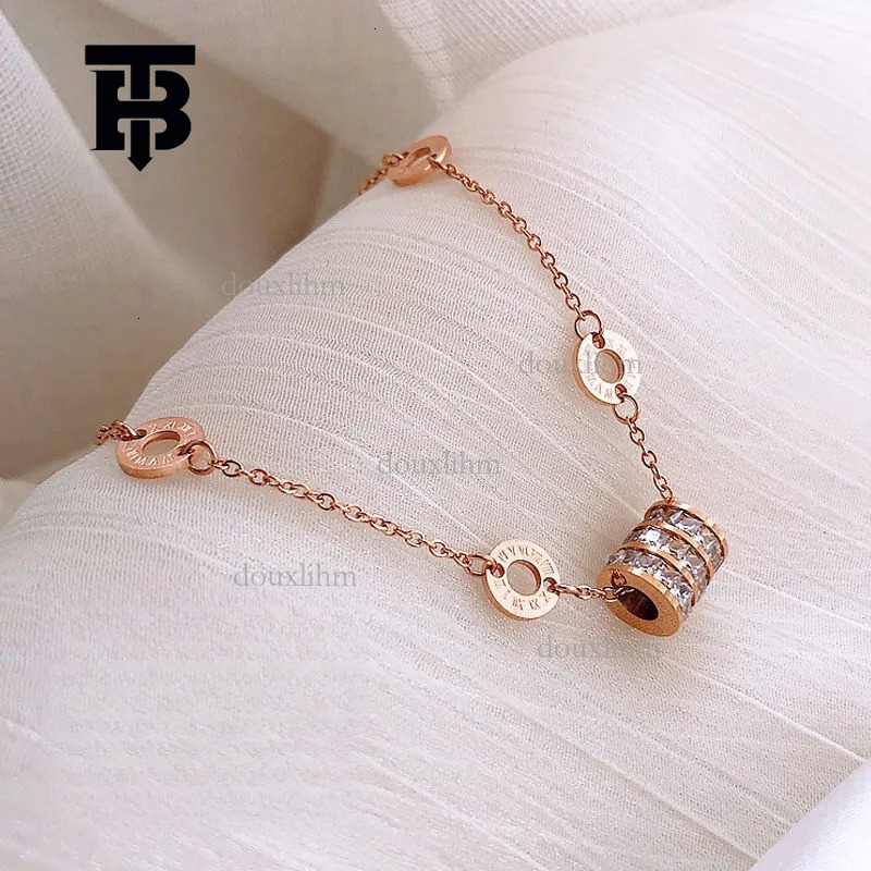 TB BHULAMTE Designer Fashion Small Waist Bracelet Luxury Niche Women's High End Sense Simple Jewelry Best Friends Exquisite Forest Series Handmad