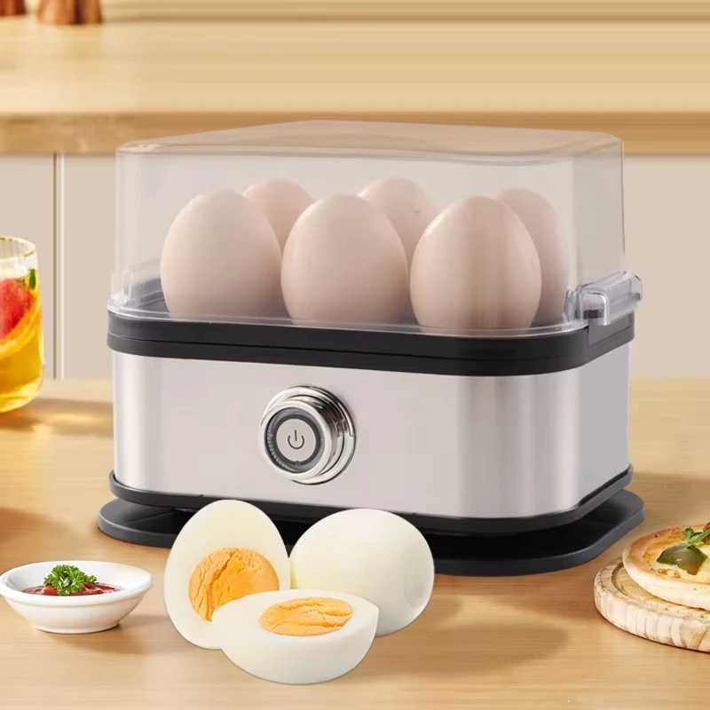Electric Egg Cooker Breakfast Machine 6 Eggs Boiler Steamer Egg Warmer Steaming Cooker Food Warmer 110V/220V C251129