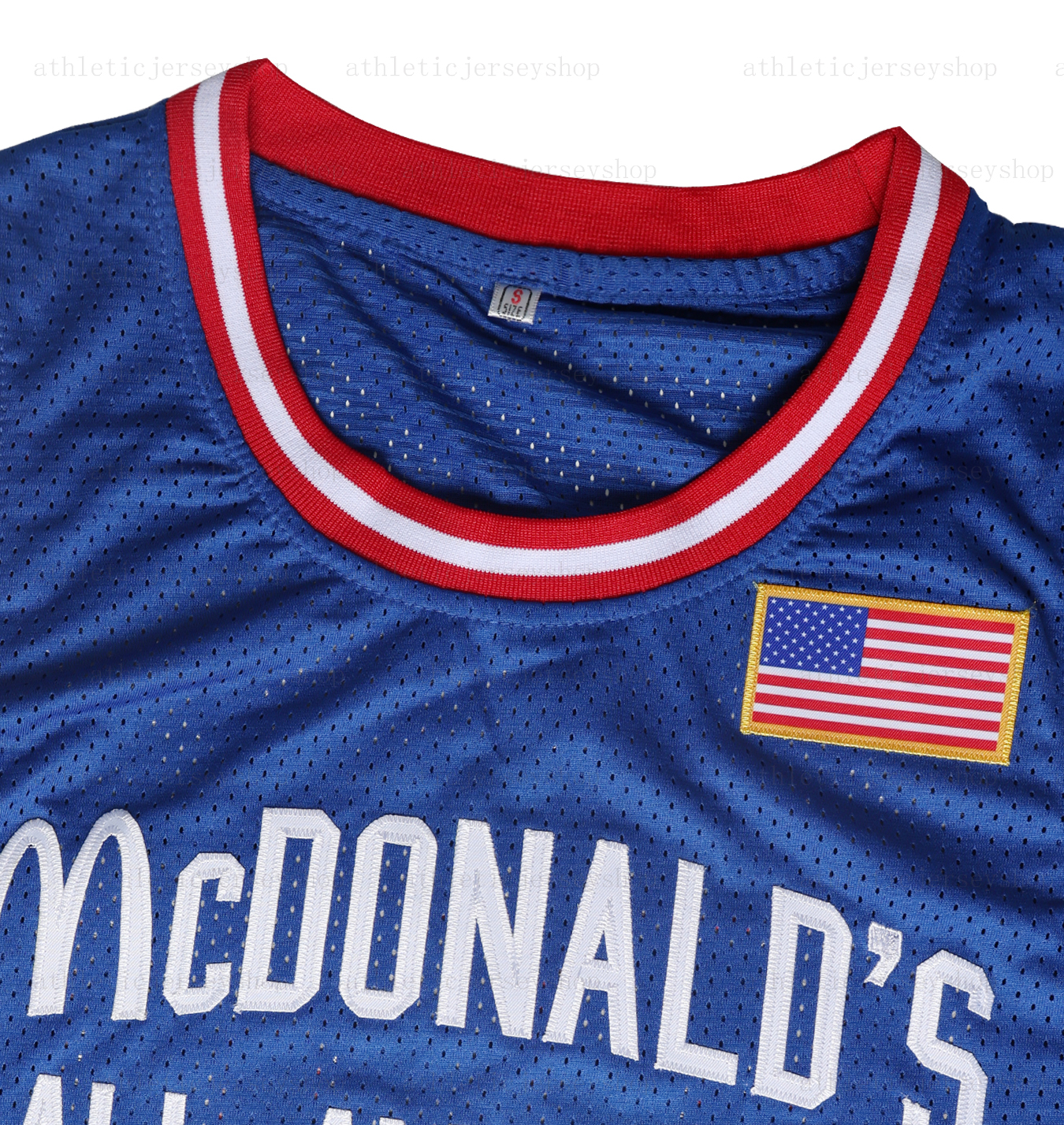 McDONALD Basketball Jerseys Sleeveless sweatshirt Breathable sweat absorbing Custom Any Name Any Number stitched
