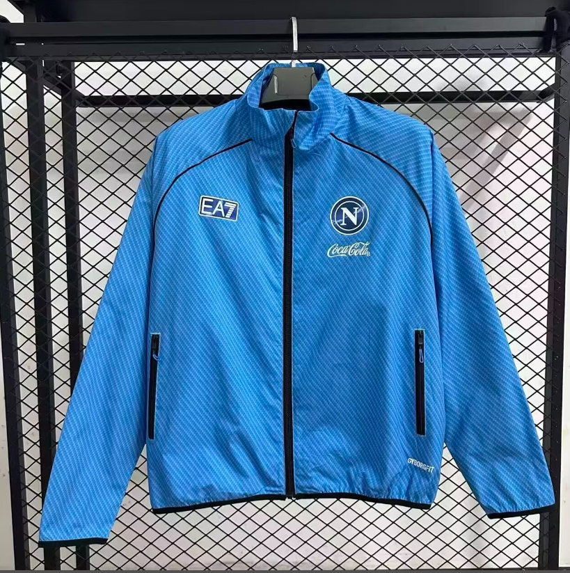 25 26 Napoli Tracksuits soccer jersey kit 25 26 27 SSC Naples AE7 D10S Hommes training suit wear Formation tuta Chandal survetement foot maillot de football jackets