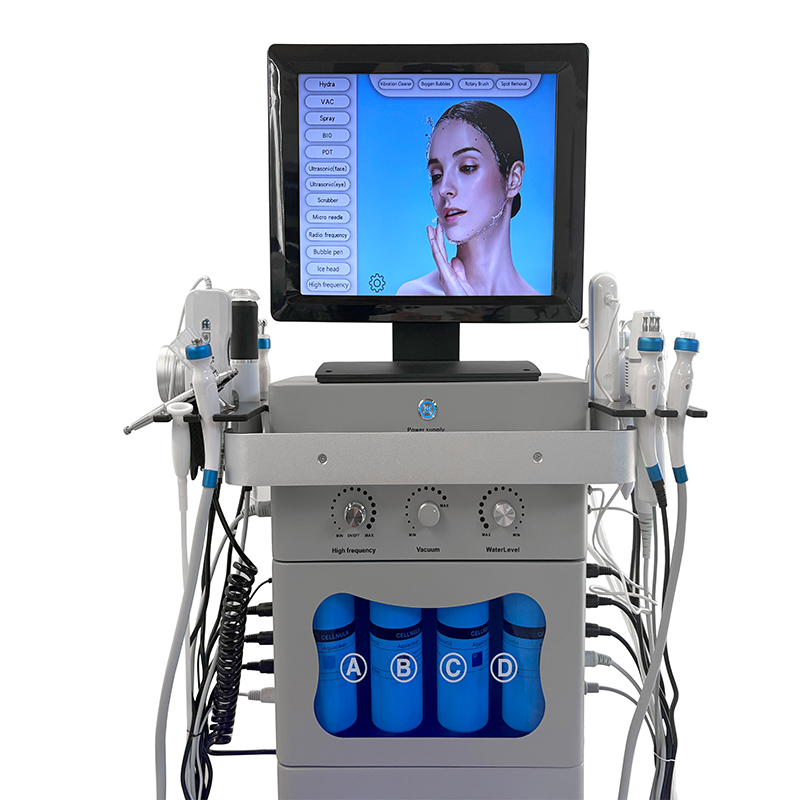 Multifunction Face Skin Rejuvenation Skin Care Diamond Microdermabrasion Blackhead Removal Oxygen Therapy Aqua Peeling Face Machine