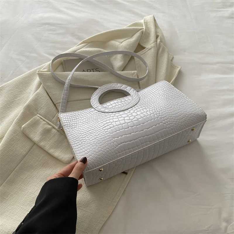 Luxury Handbag Crocodile Pattern Women Bag Fashion Shoulder Bags Famous Brand Designer PU Leather Large Capacity Crossbody Bag K251128