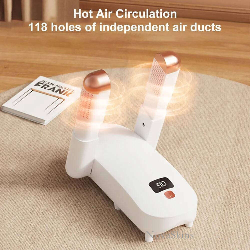 Foldable Shoe Dryer Drying Dehumidifier Portable USB Charging Smart Boot Warmer Timing for Boots Sneakers Gloves
