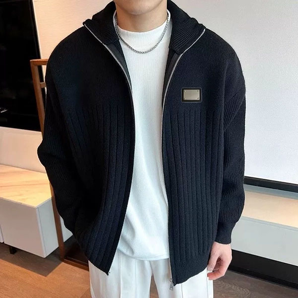 Men's sweaters, designer cardigans, high-quality wool casual zipper sweaters, winter long sleeved sweaters men's tops PM-3XL