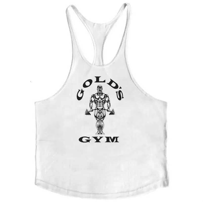 Fashion Cotton Muscle Bodybuilding Fitness Suspender Vest Sports Mens Cotton Loose Sportswear Slim Vest Muscle Fitness Clothing T260428