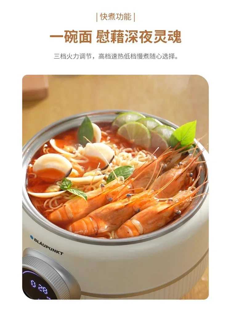220V Blaupunkt Multifunctional Stainless Steel Electric Food Steamer for Home Cooking Stewing and Steaming BBD C251129