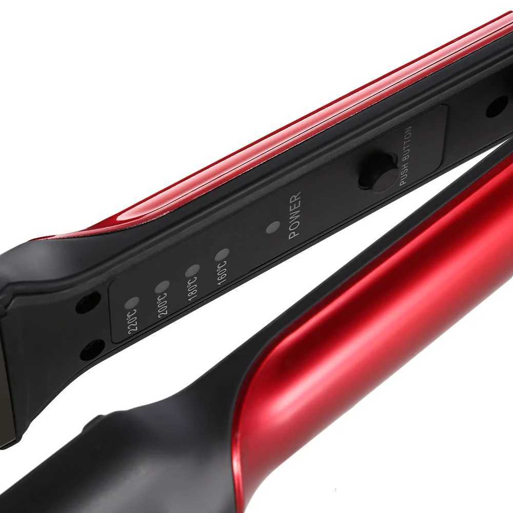 Kemei KM-531 Professional Hair Straightener Titanium Porttable Fashion Style Plate Perm Flat Hair Iron Wet / Dry Hair StylingT251129