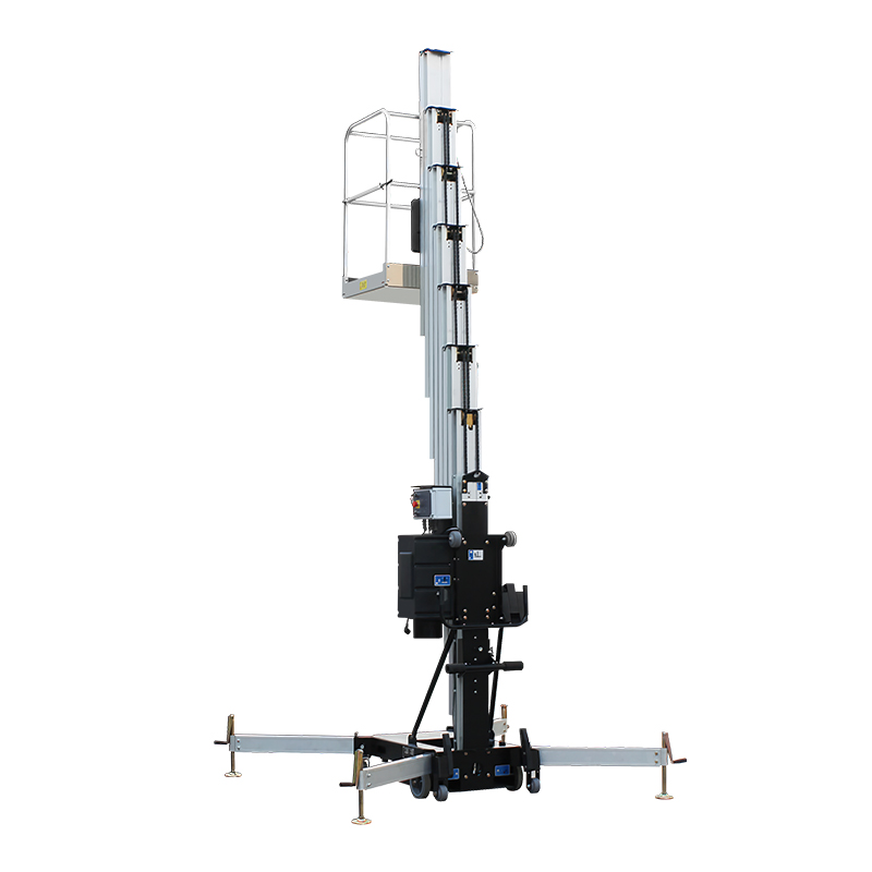 High Quality Load Powered Steel Construction Scaffolding 20m Electric Hydraulic Elevating Scissor Type Work Platforms CE Gearbox