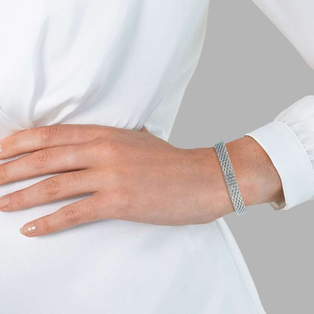 trendy metal coarse open titanium steel bracelet womens clavicle weaving snake bone chain jewelry simple and fashionable