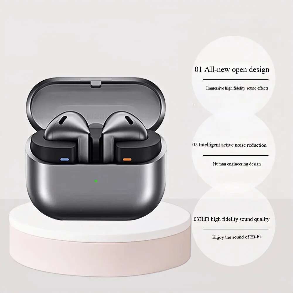 2025 New Buds 3 Pro True Wireless Bluetooth Earphone Headphone HiFi Sound Low Latency Noise Reduction Earbuds for IPhone Android