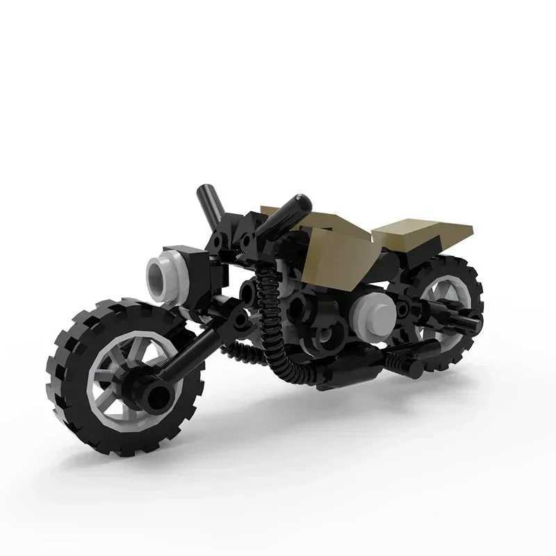 Speed Series Mini Vintage Motorcycle Building Blocks MOC Bike Vehicle Racing Small Particle Assembly Model Kid Toy Birthday Gift J251129