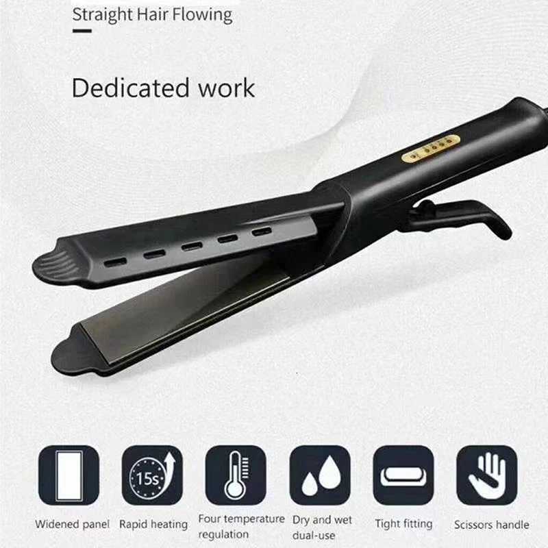Tourmaline Ceramic Hair Straightener with Negative Ions Professional Quality for All HairT251129