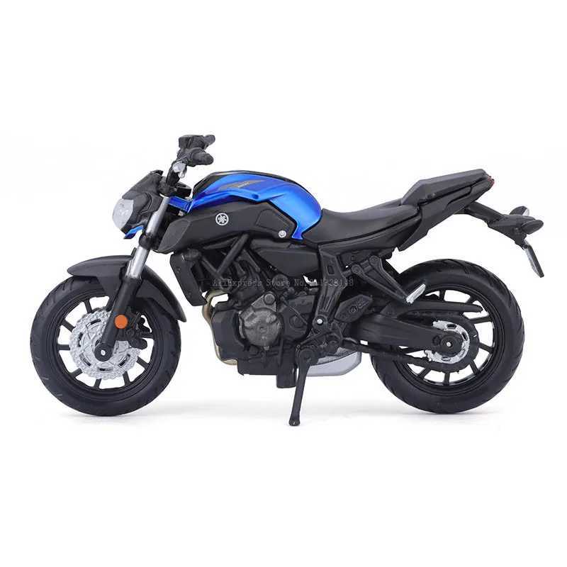 Maisto 118 yamaha MT-07 2018 genuine motorcycle static model die cast car collectible gift toy juguetes toy car J251129