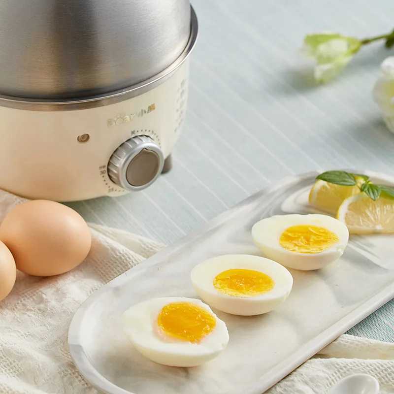 360W Electric Egg Boiler Breakfast Machine Automatic Steamer Multicooker Egg Cookers Egg Custard Steaming Cooker with Timer C251129