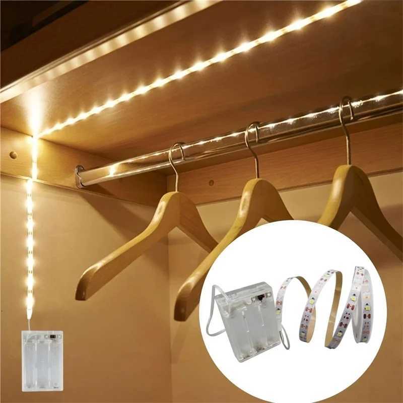 3AA Battery Power Led Strip Light SMD2835 1M 2M 3M 5M 10M Flexible Lighting Ribbon Tape White/Warm White Lamp Strip Backlight M251129