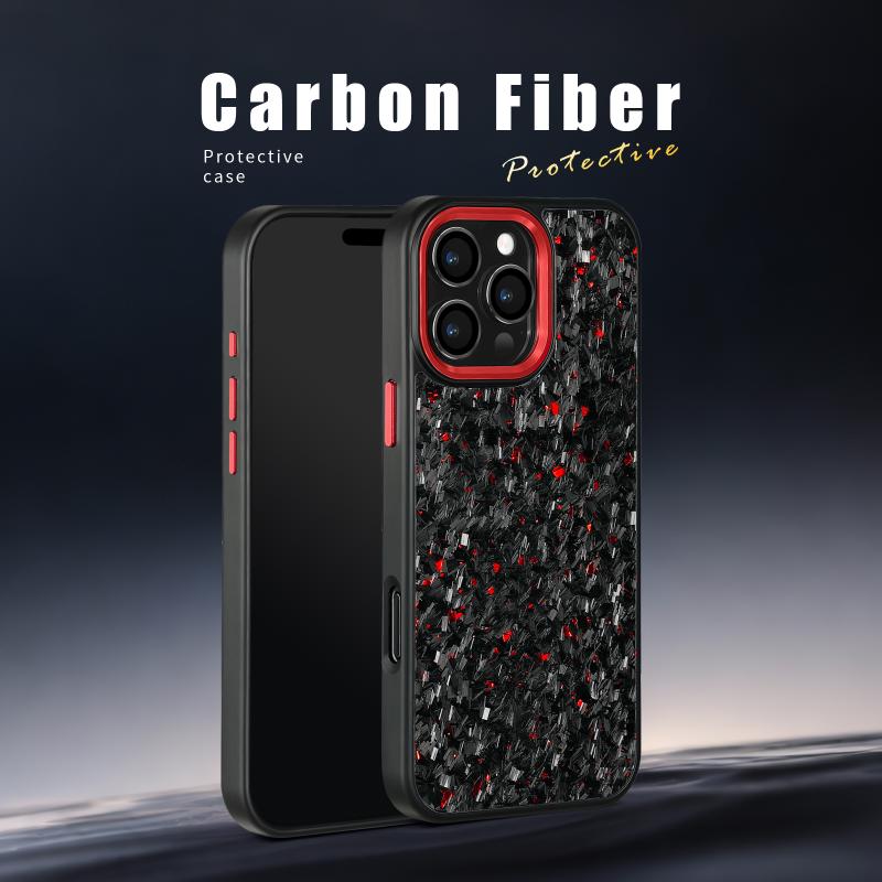 New metal button carbon fiber phone case for iPhone16 Pro max 15 Apple 14 13 12 Pro plus
