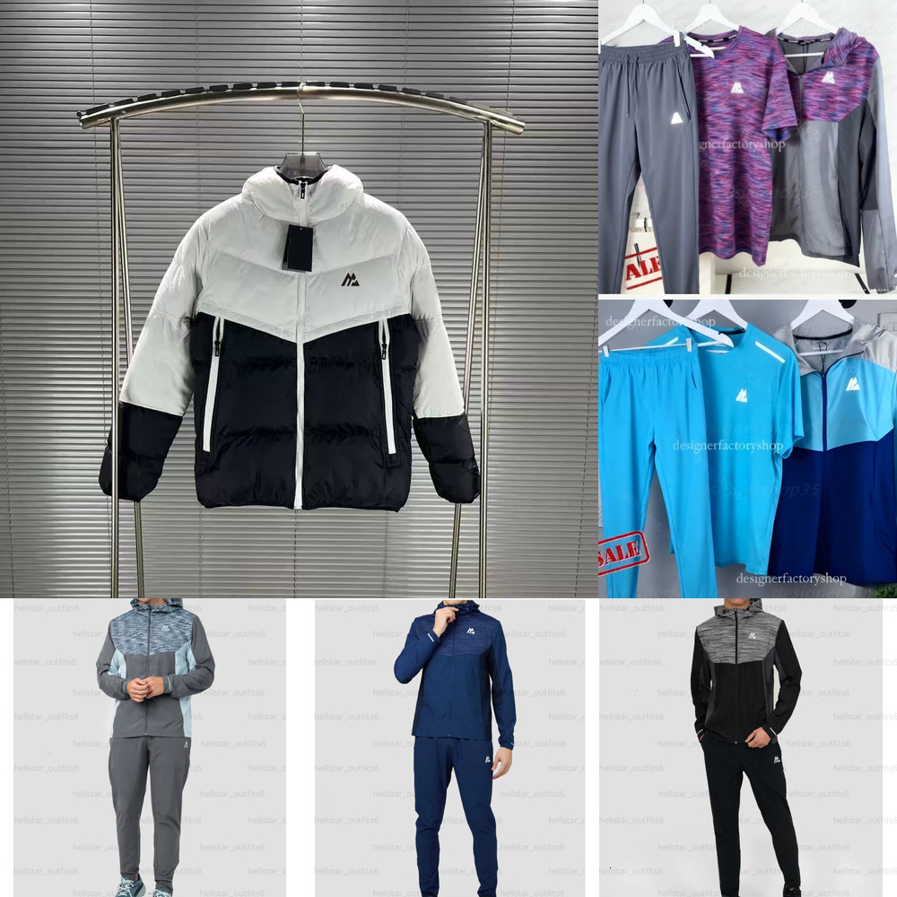 High quality monterex tracksuit kid tech 3-piece set Mens tracksuit sports fiess suits running shirts shorts quick dry sportswear gym t-shirt sweatpants Set 352