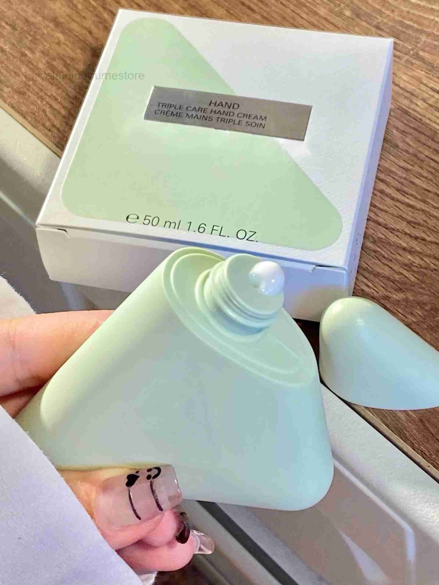 HAND CREAM 50ml HAND TRIPLE CARE Lotion Moisturizing Hand skin care CREME MAINS Smooth Soften Creamy 16FLOZ