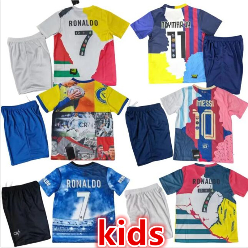 kids football kits RealES MadridES Special Edition Soccer Jerseys 2025 2026 Ronaldo MesSiS Men kids kits Breathable and slim fit Limited football shirts uniform