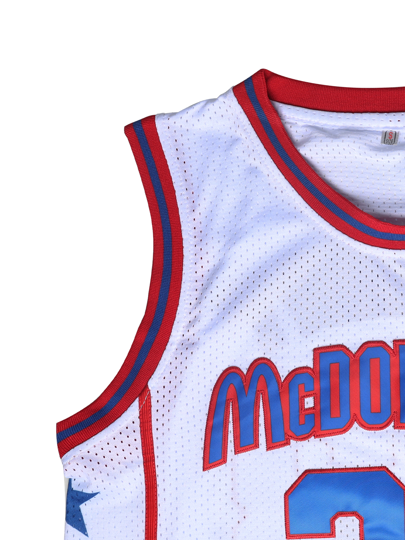 McDONALD Basketball Jerseys Sleeveless sweatshirt Breathable sweat absorbing Custom Any Name Any Number stitched