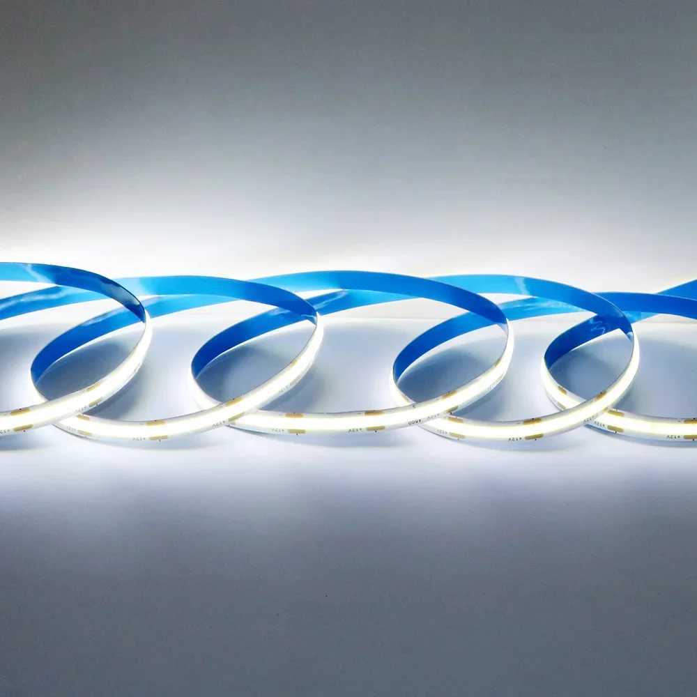 320leds 480leds COB Strip LED Light Bar 12V 24V Warm White Red Mars Green Ice Blue Golden Yellow Pink Home Soft LED Light Strip M251129